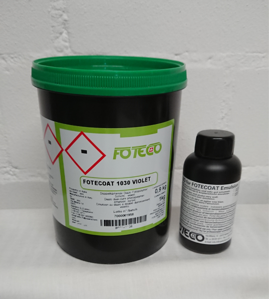 Foteco 1030/Kopierschicht/Lösemittel/UV